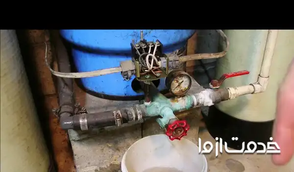 سرویس پمپ آب خانگی به صورت مرحله به مرحله